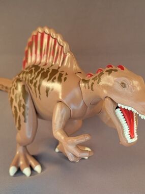 Playmobil Spinosaurus Dinosaur Figure 30652712 Brown Red 15" Jurassic Toy